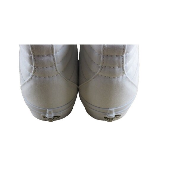 Vans Men\'s Sk8-Hi True White Striped Classic Canvas Skate shoes Sizes NIB main image 5